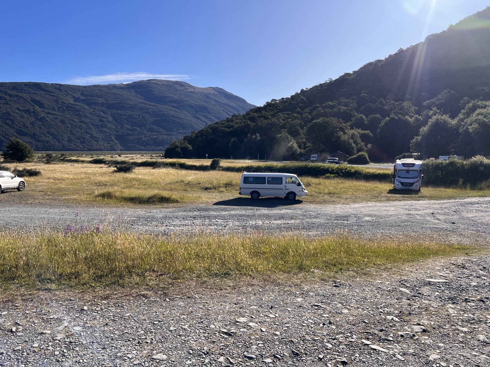 Arthur's pass - Camper