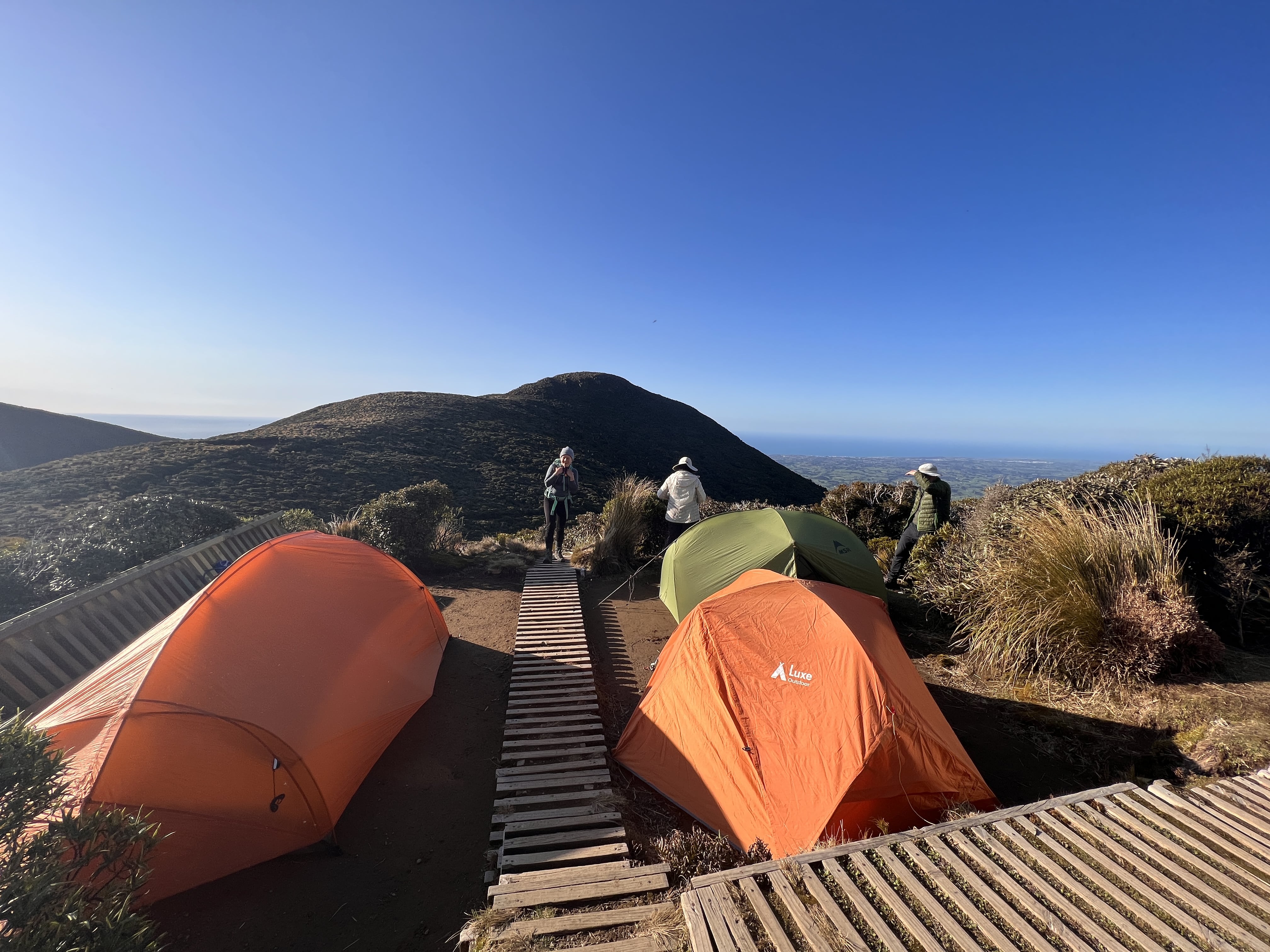 Mount Taranaki - Tents