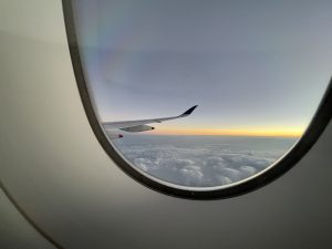 Plane window