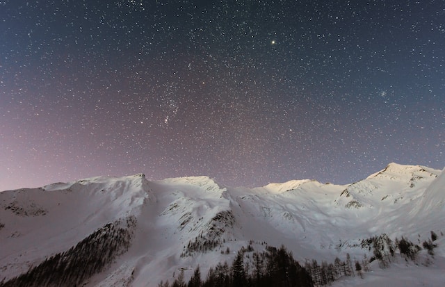 Winter in the mountains